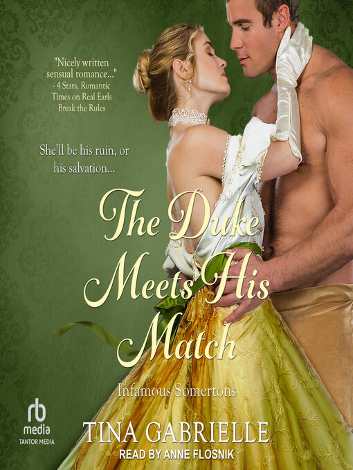 Title details for The Duke Meets His Match by Tina Gabrielle - Available